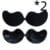2pcs Black breathable