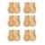 Khaki 6 pairs