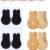 Black Beige 4 pairs