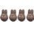 Deep leopard 2pcs
