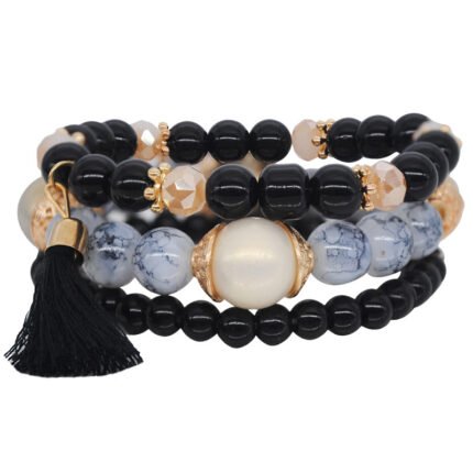 Charm Beaded Bracelet Set - 11 style
