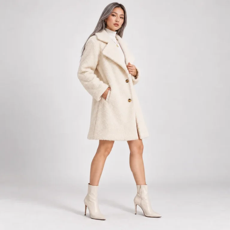 Luxe Plush Teddy Coat