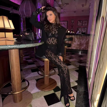 Midnight Allure Lace Jumpsuit