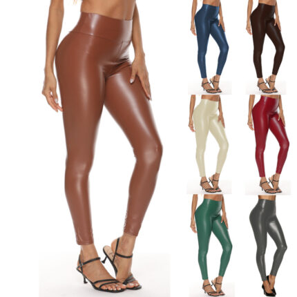 Luxe Sculpt Faux Leather Leggings