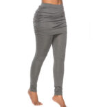 Sculpt & Drape Ruched Skirt Overlay Leggings - Image 6