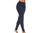 Sculpt & Drape Ruched Skirt Overlay Leggings - Image 3